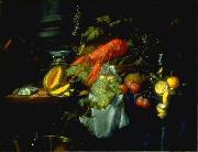 Pieter de Ring Still Life with Lobster oil painting picture wholesale